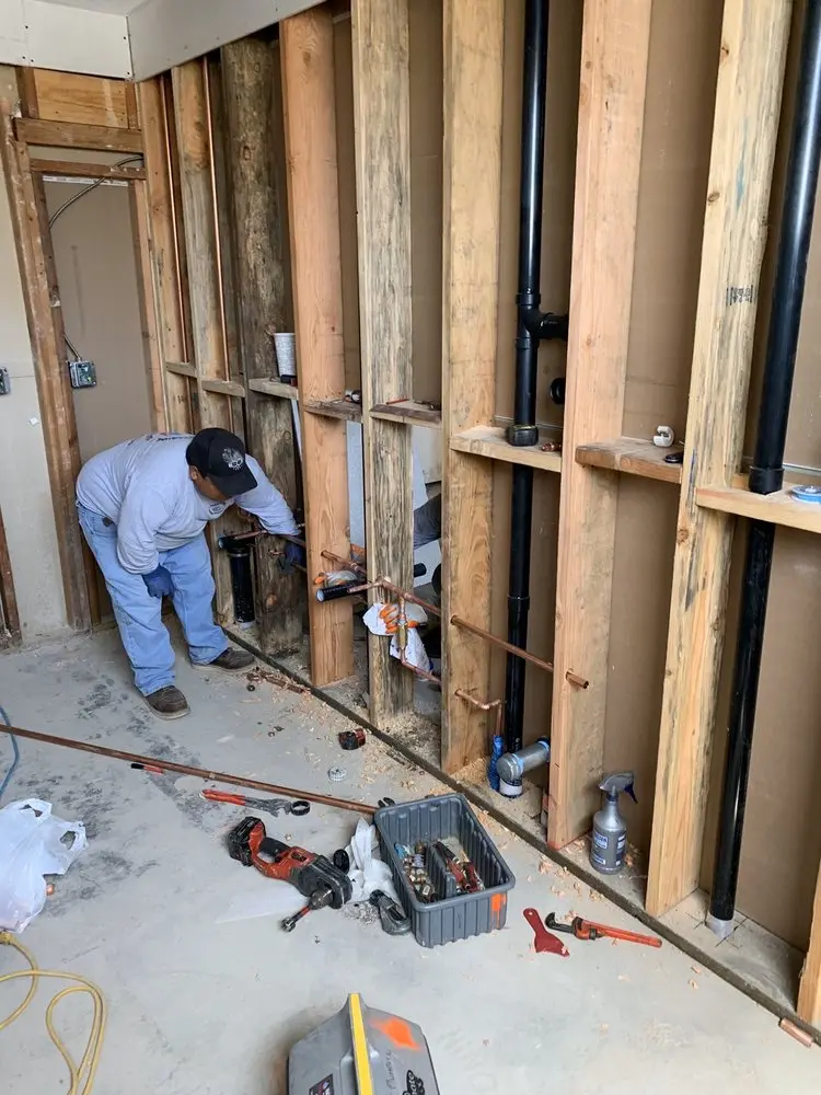 Commercial rough-in plumbing for Gas Line Repair in Cowiche